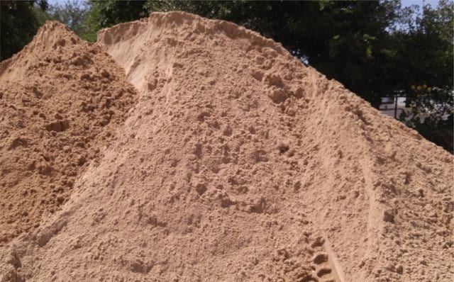 Orange Arena Sand - Texas Soil and Stone San Antonio
